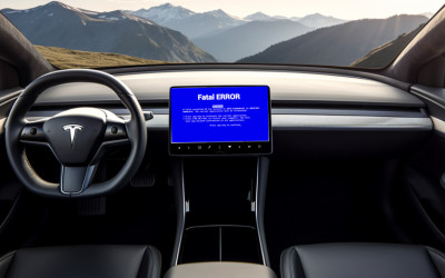 אתחולים ספונטניים של טסלה מודל 3