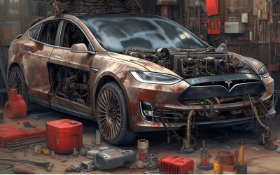 העולם המחשמל של תיקון רכבים חשמליים